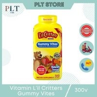 Kẹo dẻo bổ sung Vitamins cho bé L’il Critters Gummy Vites 300 viên