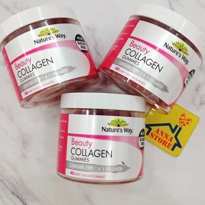 Kẹo dẻo chống lão hóa Nature’s Way Beauty Collagen 40 viên của Úc