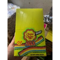 Kẹo Dẻo Chupa Chups 7 Sắc Cầu Vồng hương trái cây hộp 48 cây