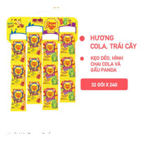 Kẹo Dẻo Chupa Chups gấu Panda và Cola (32 gói nhỏ 24g)