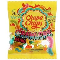 Kẹo dẻo Chupa Chups Mini Crawlers hương trái cây gói 56g (từ 3 tuổi)