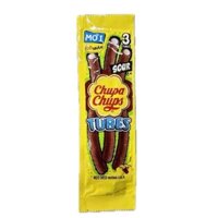 Kẹo Dẻo Chupa Chups Sour Tubes Có Nhân Hương Cola 24g (Bịch)