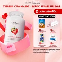 Kẹo dẻo Collagen, Vitamin C, A, HU58 -HURO LADY cải thiện độ đàn hồi, độ ẩm, nếp nhăn trên da; độ dày tóc, móng; Hũ 210g