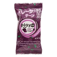 Kẹo dẻo cuộn PlayMore hương nho gói 21g (từ 3 tuổi)