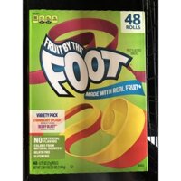Kẹo dẻo cuộn trái cây Fruit by the Foot (48 gói ) - 1,02KG