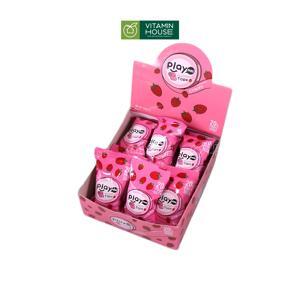 Kẹo dẻo cuộn vị dâu Play More gói 21g