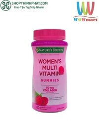 Kẹo dẻo đa Vitamin cho nữ Nature’s Bounty Women’s Multivitamin Gummies 80 viên