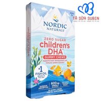 Kẹo dẻo DHA Nordic Naturals Omega 3 Mỹ 30 viên Không đường