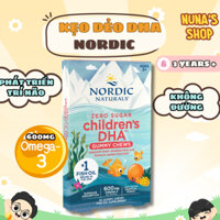 KẸO DẺO DHA NORDIC NATURALS CHO BÉ