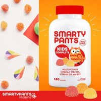 Kẹo dẻo dinh dưỡng trẻ em: SmartyPants Kids Complete Multivitamin, 180 Gummies