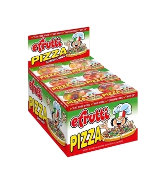 Kẹo dẽo E.Frutti Pizza - 62gr