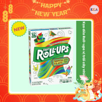 Kẹo Dẻo Fruit Roll-Ups Tropical Tie Dye Kẹo dẻo cuộn kem (vị trái cây nhiệt đới),Date:08.25