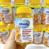 Kẹo Dẻo Gấu Bổ Sung Vitamin Mivolos cho bé - Đức