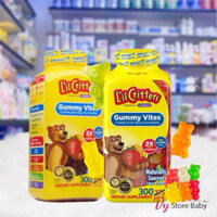 Kẹo dẻo Gấu Gummy bổ sung Vitamin L’il Critters Gummy Vites 300 viên
