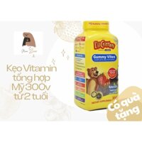 Kẹo dẻo gấu Lil’ Critters Mỹ 300 viên giúp tăng đề kháng