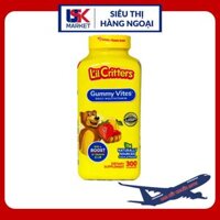 Kẹo Dẻo Gấu L'il Critters Gummy Vites Daily Multivitamin - Kẹo Vitamin Tổng Hợp 300v