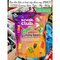 Kẹo dẻo gấu trái cây chua cay SNAK CLUB Gummy Bear Tajin Chili & Lime 765g 🐻🌶️🍓🍇🍑🇺🇸🇺🇸