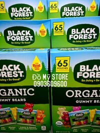 Kẹo dẻo gấu vị trái cây tự nhiên BlackForest Original Gummy Bear 1.47g(65 gói)