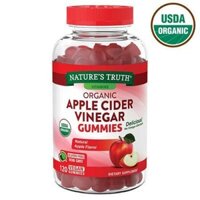 Kẹo dẻo giấm táo hỗ trợ giảm cân date 2025 Nature's Truth Apple Cider Vinegar Gummies đào thải mỡ thừa - EDS