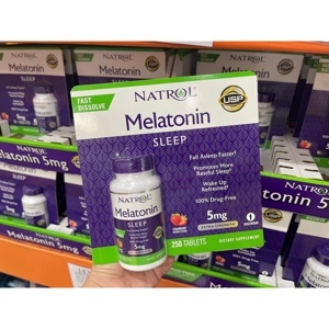 Kẹo dẻo giúp ngủ ngon Natrol Gummies Melatonin 5mg 250 viên