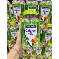 Kẹo dẻo GUMMIES CALCIUM D3 VITAFUSION 110 viên