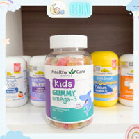 Kẹo dẻo Gummy Omega 3 Healthy Care Úc 250 Viên bổ sung omega 3 cho trẻ từ 2 tuổi