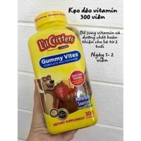 Kẹo dẻo Gummy Vites 300 viên.