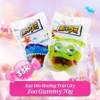 Kẹo Dẻo Gummy Zoo Hương Trái Cây 70g