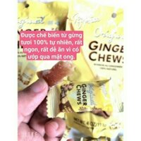 Kẹo dẻo gừng Original Ginger Chews của Mỹ