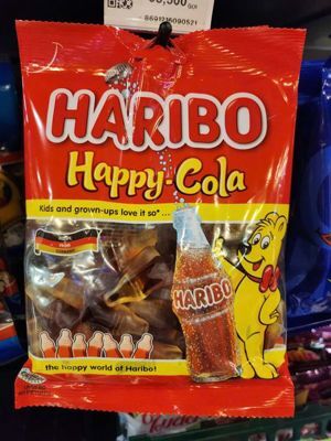 Kẹo dẻo Happy Cola hiệu Haribo 160g