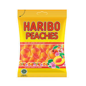 Kẹo dẻo Haribo Peaches 80g