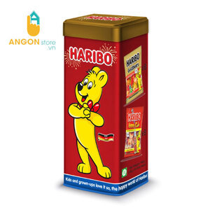 Kẹo dẻo Haribo Sweet Collection hộp thiếc 192g