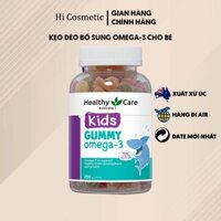 Kẹo dẻo Healthy Care Kids Gummy Omega 3 Úc (250 viên) bổ sung chất cho trẻ
