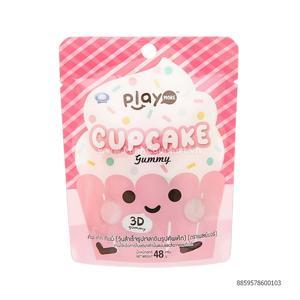 Kẹo dẻo hình bánh cupcake Play More gói 48g