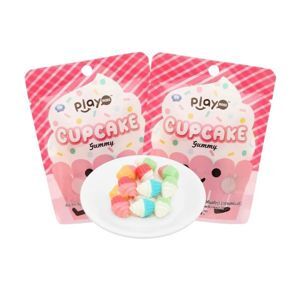 Kẹo dẻo hình bánh cupcake Play More gói 48g