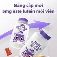 Kẹo Dẻo Hình Gấu Vị Việt Quất Bổ Sung Lutein Cho Mắt Cải Thiện Tình Trạng Mỏi Mắt, Khô Mắt - Liulyshop