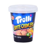 Kẹo Dẻo Hình Sâu, Brite Crawlers (160g) - TROLLI