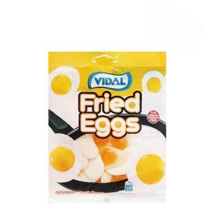 Kẹo dẻo hình trứng chiên Vidal gói 100g