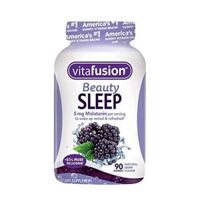 Kẹo dẻo hỗ trợ ngủ ngon Vitafusion Beauty Sleep 5mg Melatonin