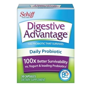 Kẹo dẻo hỗ trợ tiêu hóa Schiff Digestive Advantage Probiotic