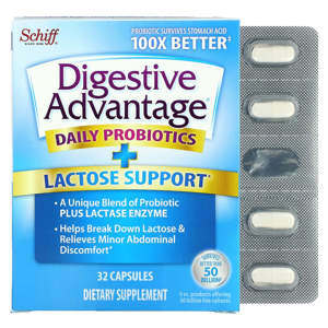 Kẹo dẻo hỗ trợ tiêu hóa Schiff Digestive Advantage Probiotic
