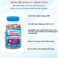 Kẹo dẻo hỗ trợ tiêu hóa Schiff Digestive Advantage Probiotic 120 gummies