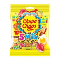 Kẹo dẻo hương hỗn hợp Chupa Chups gói 90g (1 Gói)