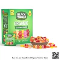 KẸO DẺO HỮU CƠ BLACK FOREST ORGANIC GUMMY BEARS 65 GÓI