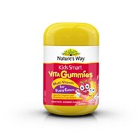 Kẹo dẻo kích thích ăn ngon , bổ sung vitamin Nature Way Kid Smart Multivitamin Gummies 60 viên