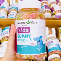 Kẹo dẻo kids gummy omega-3 Healthy Care 250 viên