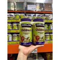 Kẹo dẻo Kirkland Children's Multivitamin Gummies dành cho bé 1 hũ