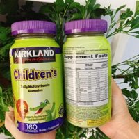 Kẹo dẻo Kirkland Children’s Complete Multivitamin
