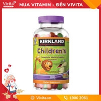 Kẹo Dẻo Kirkland Children’s Multivitamin Hỗ Trợ Bổ Sung Vitamin Cho Bé | Hộp 160 Viên