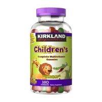 Kẹo Dẻo Kirkland Children’s Multivitamin Bổ Sung Vitamin Cho Bé 160 Viên Mỹ